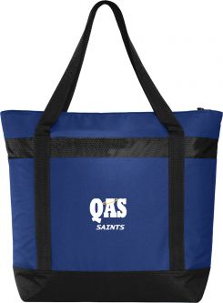 Port Authority Large Tote Cooler, Royal/ Black